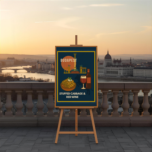 Stuffed Cabbage & Red Wine – Budapest Urban Gastro Collection