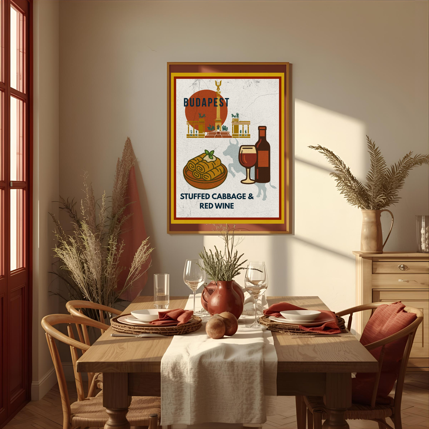 Stuffed Cabbage & Red Wine – Budapest Urban Gastro Kollekci