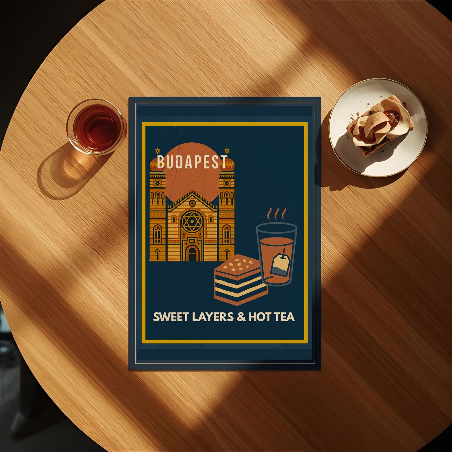 Sweet Layers & Hot Tea – Budapest Urban Gastro Collection