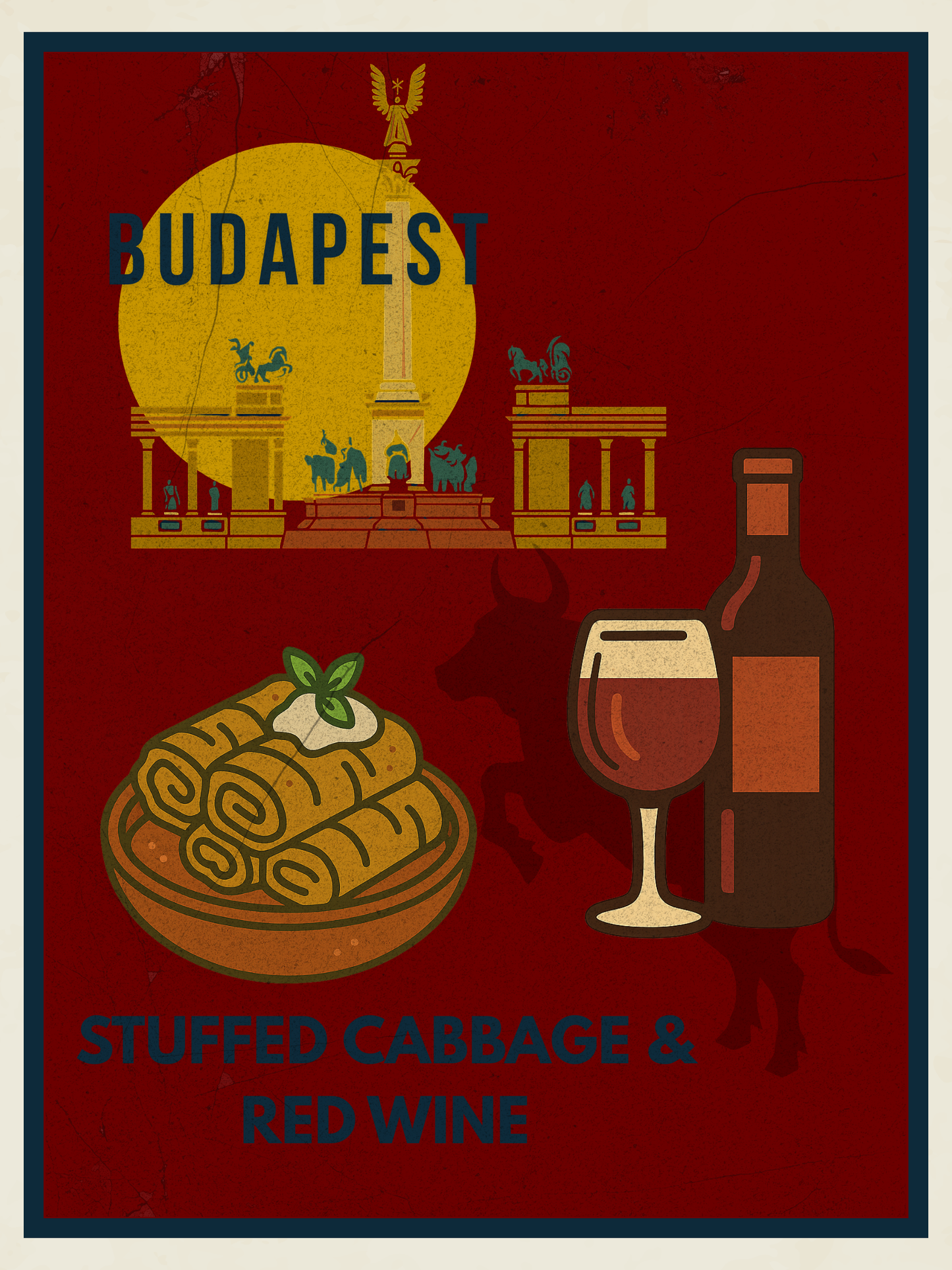 Stuffed Cabbage & Red Wine – Budapest Urban Gastro Kollekci