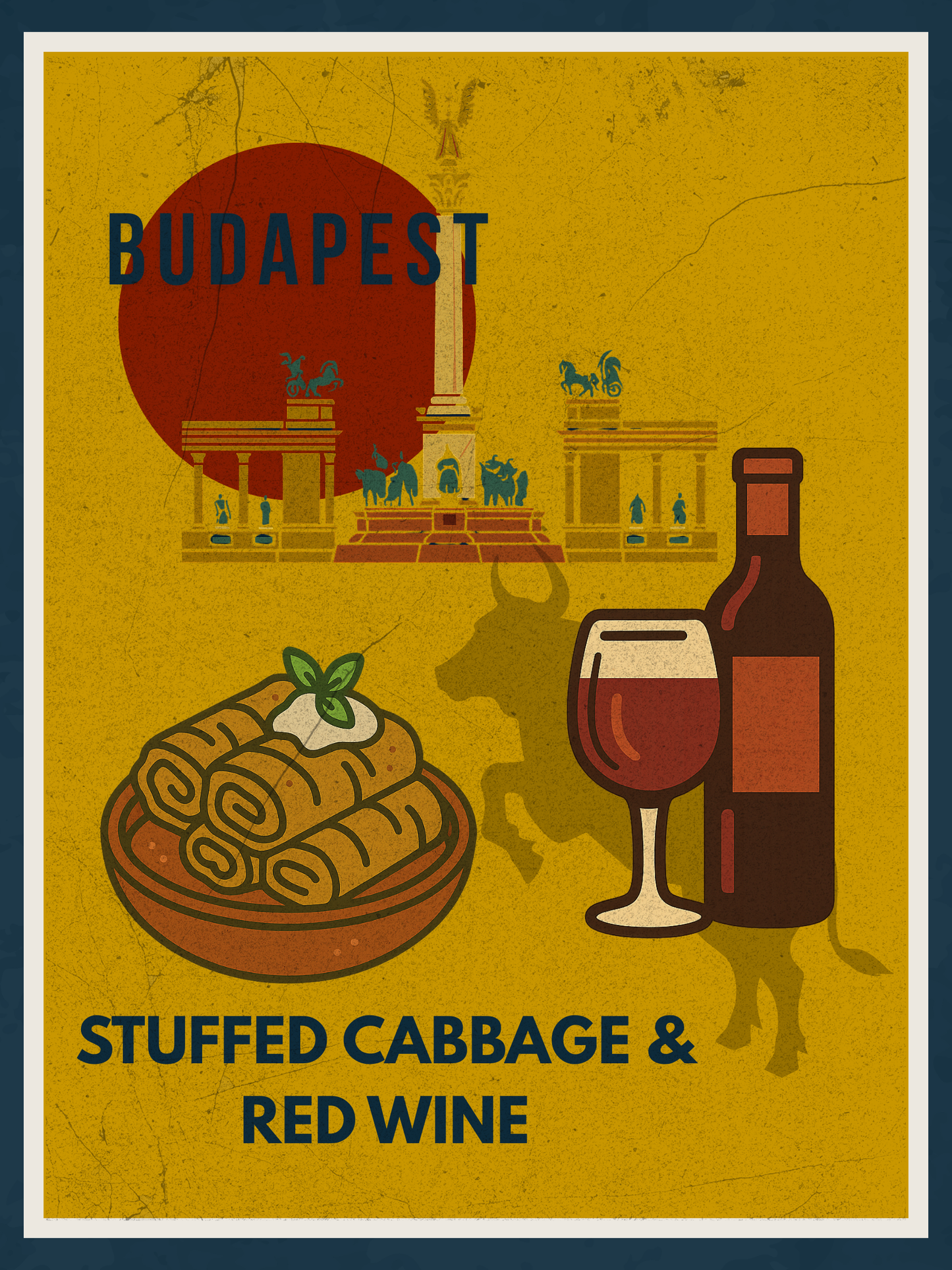 Stuffed Cabbage & Red Wine – Budapest Urban Gastro Kollekci