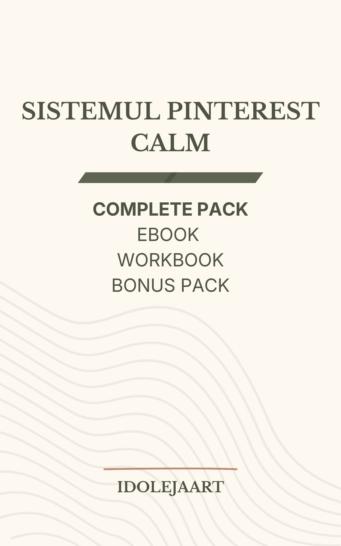 Pinterest Strategie für Creator – Das ruhige Pinterest System (Ebook)