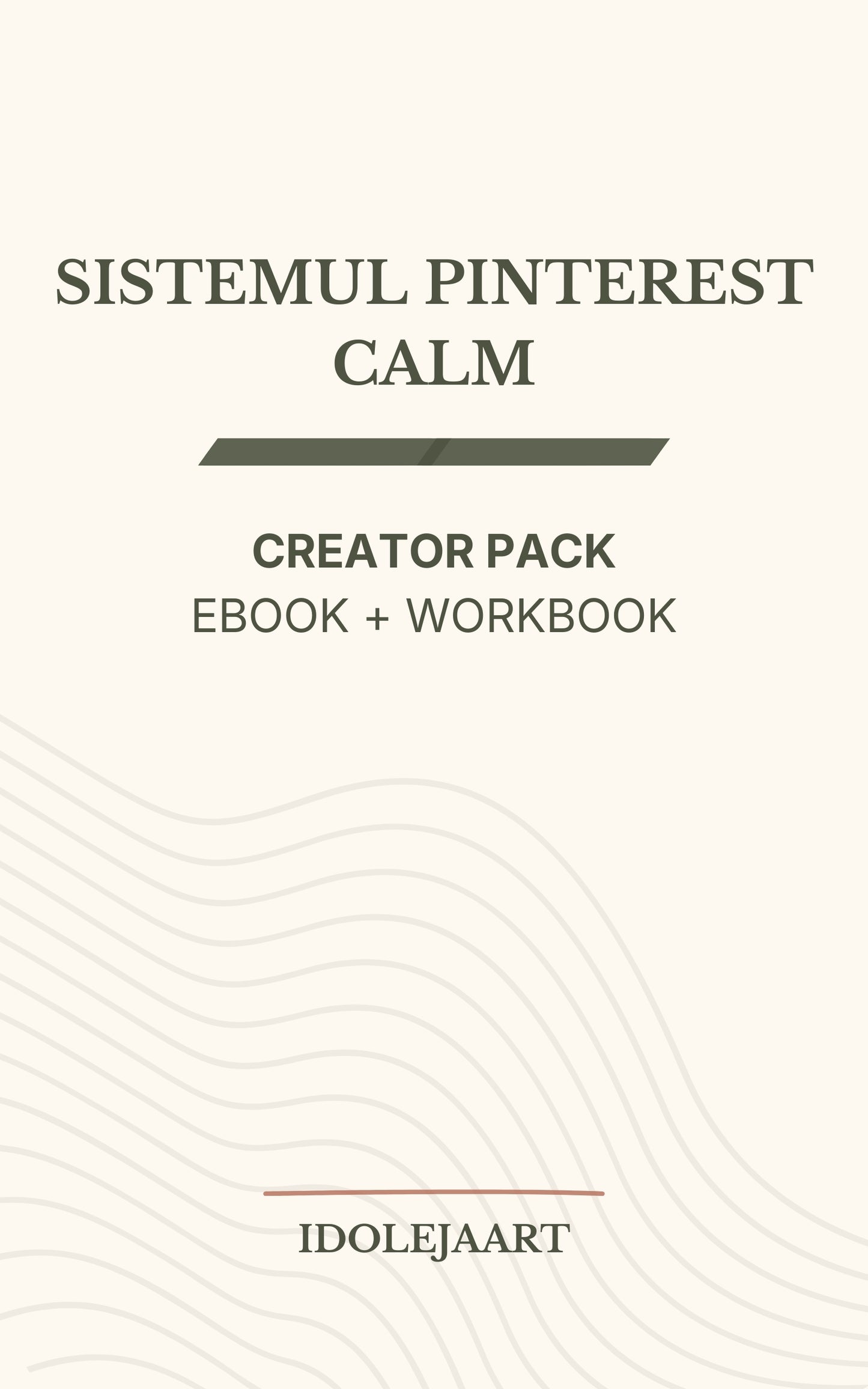 Pinterest Strategie für Creator – Das ruhige Pinterest System (Ebook)